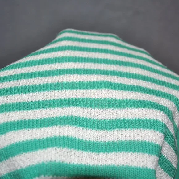 Vintage Koret of California Women's Shirt Size Medium Knit Striped Top - Picture 6 of 8